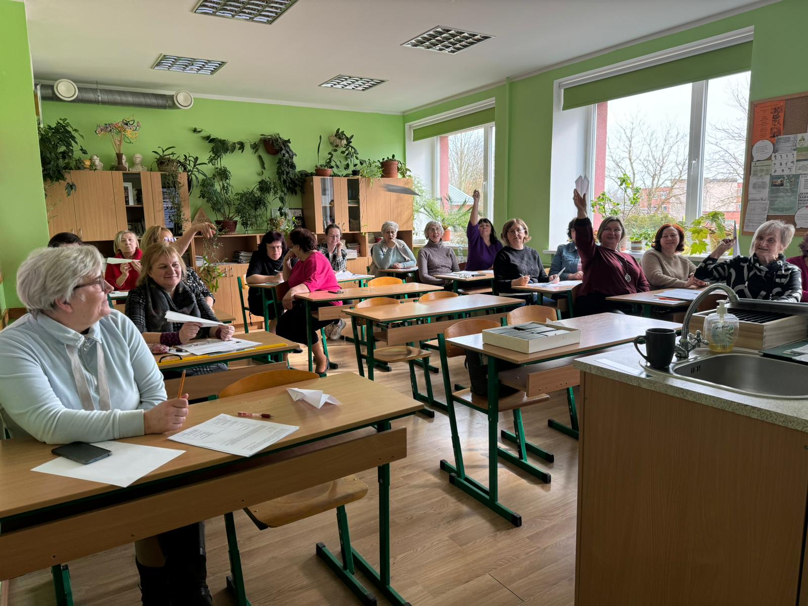 Kursu dalībnieki no novada skolām