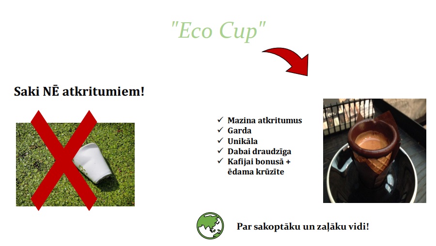 konkursa attēls eco cup