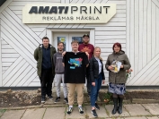 12.b klases audzēkņi karjeras nedēļas ietvaros ciemojas AMATI PRINT